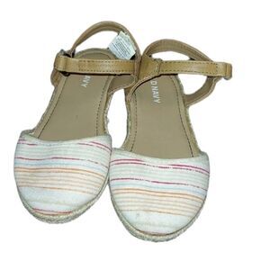 OLD navy kids girls Sandals size  7